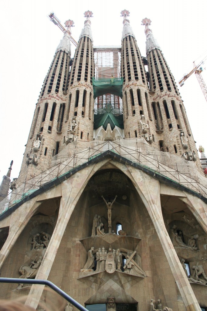 Gaudi's Sagrada Família in Barcelona 
