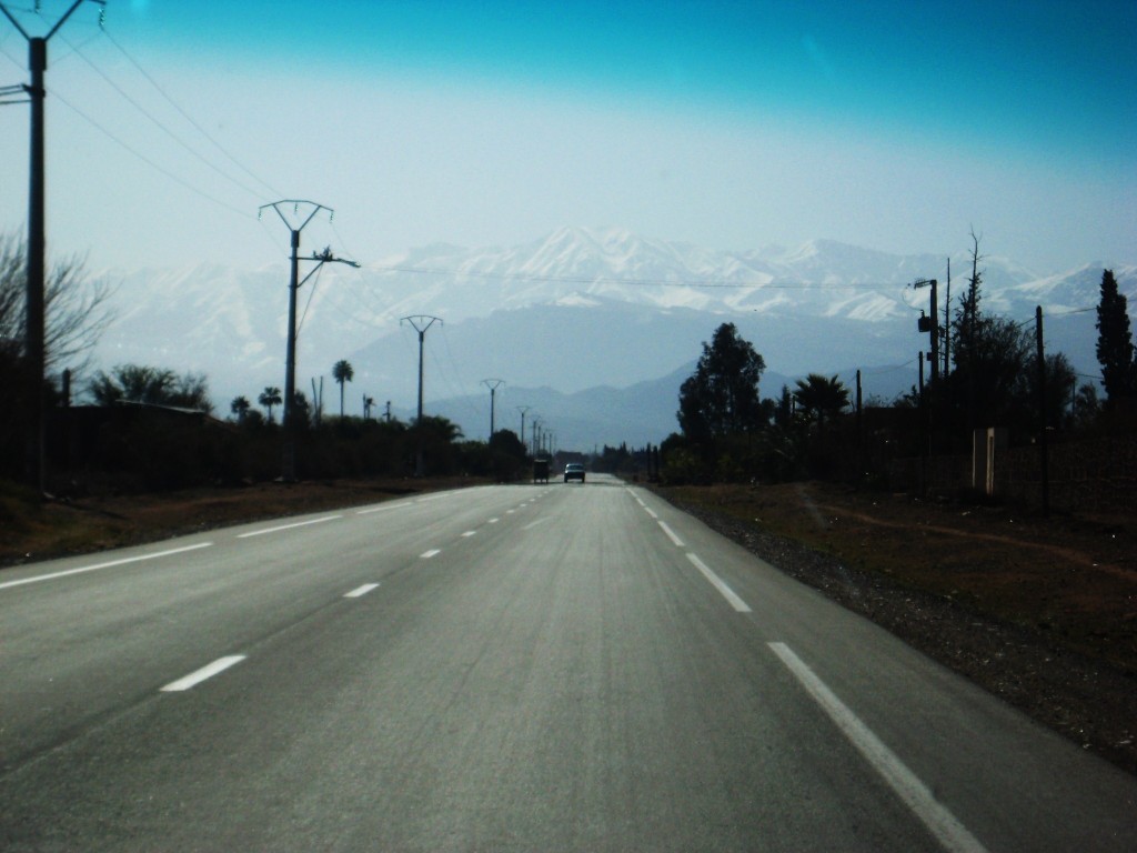 view of Atlas Mountains