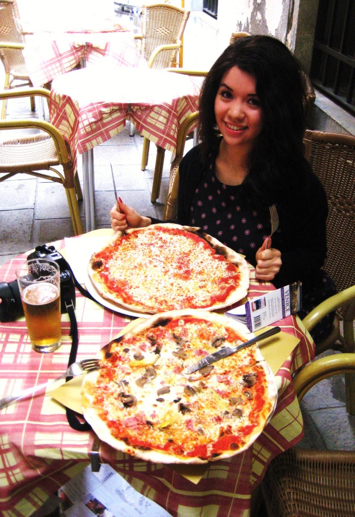 Pizzas in Venice
