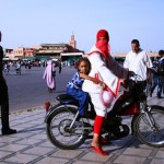 Mopeds in Marrakech