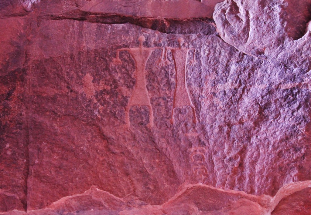 Khazali Canyon, Petroglyphs at Wadi Rum. rock carving, desert, jordan, UNESCO World Heritage Site