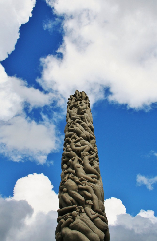 Obelisk, Vigeland Sculpture Park, Oslo, Phallic