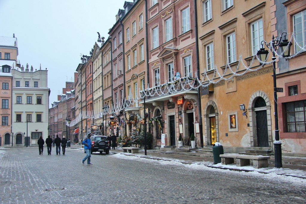 Warsaw, Christmas market, main square, Poland