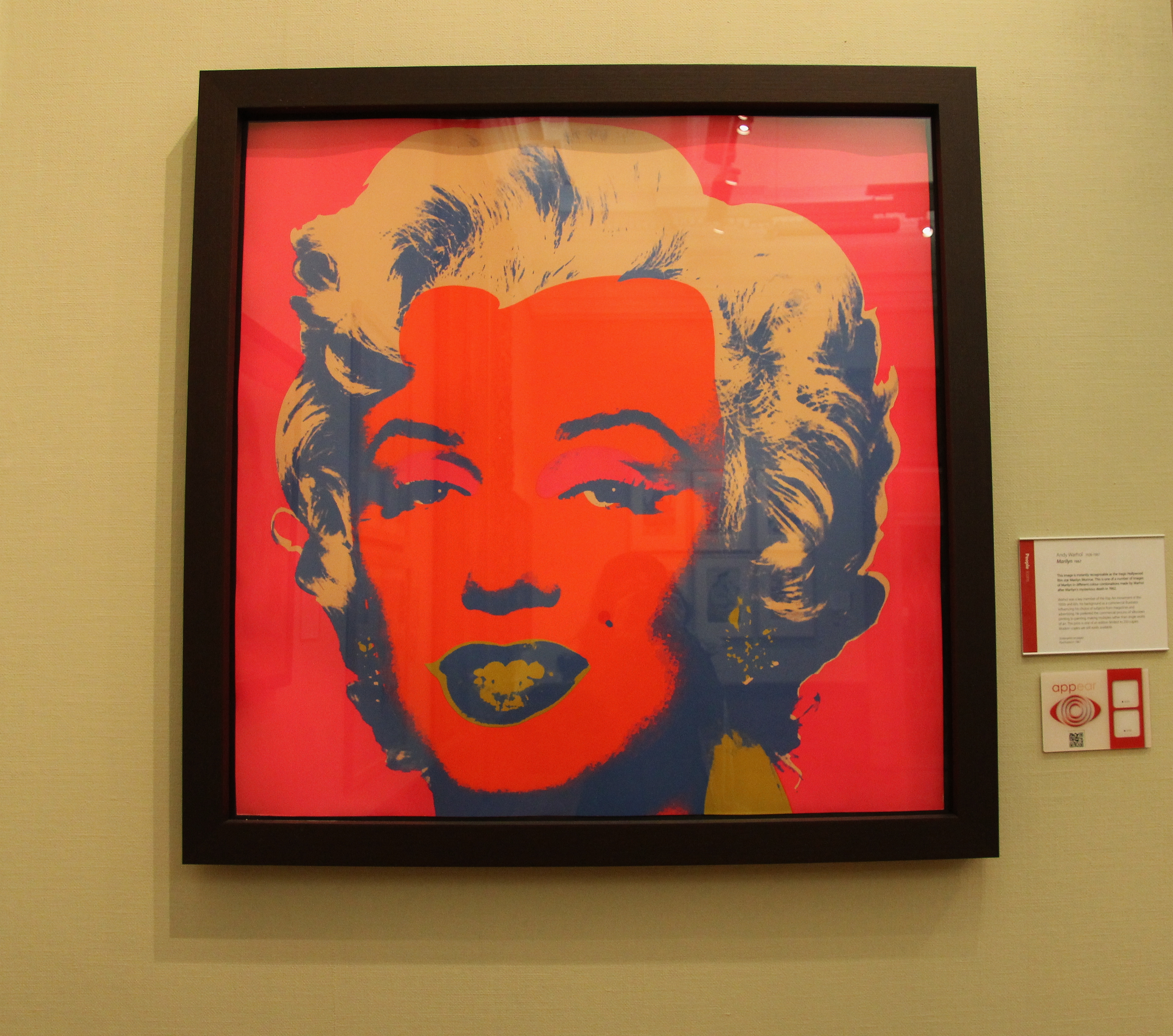 Andy Warhol, Marilyn Monroe, UK, art museum
