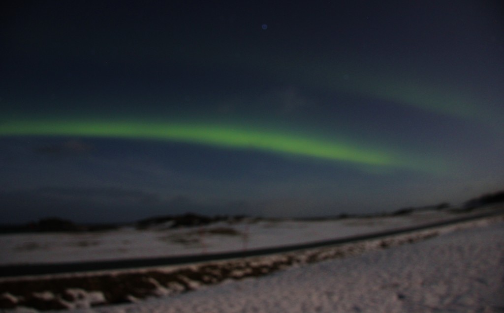 Northern Lights in Lofoten Islands, Hov, Norway, Photo