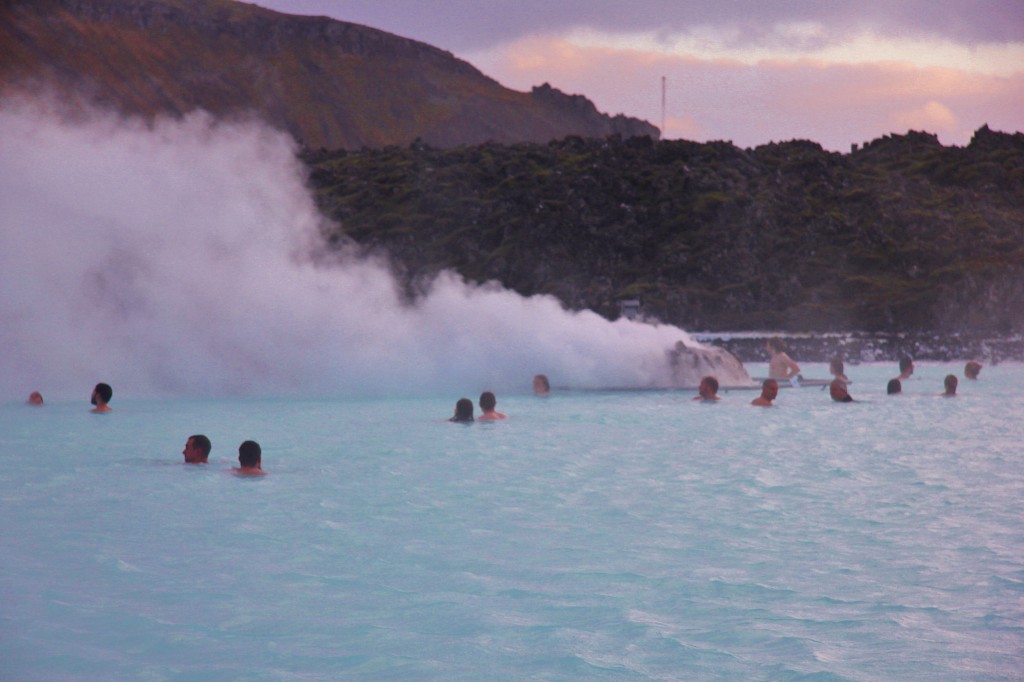 Relax in the Blue Lagoon, Iceland