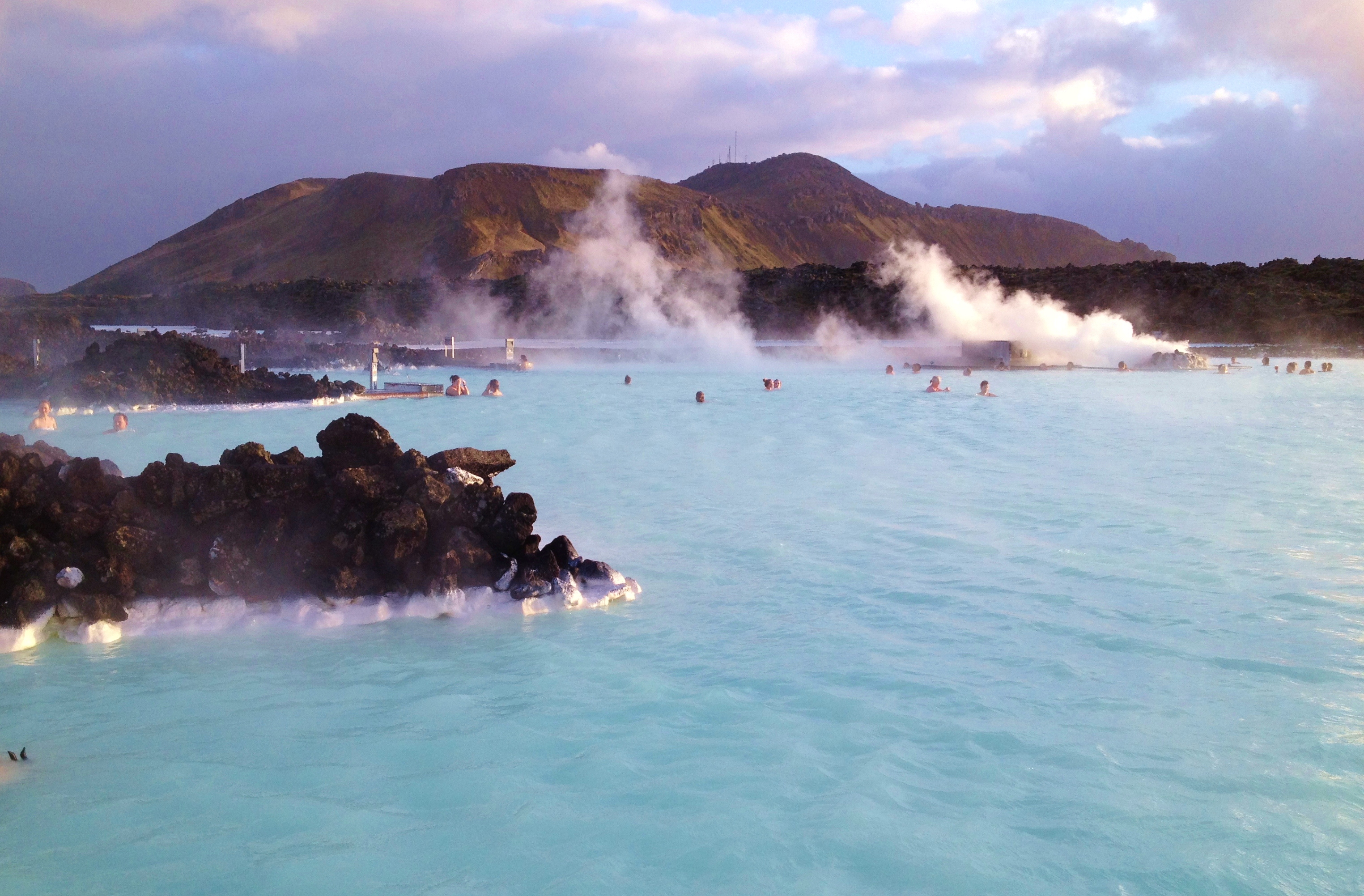 Soaking In The Blue Lagoon Iceland