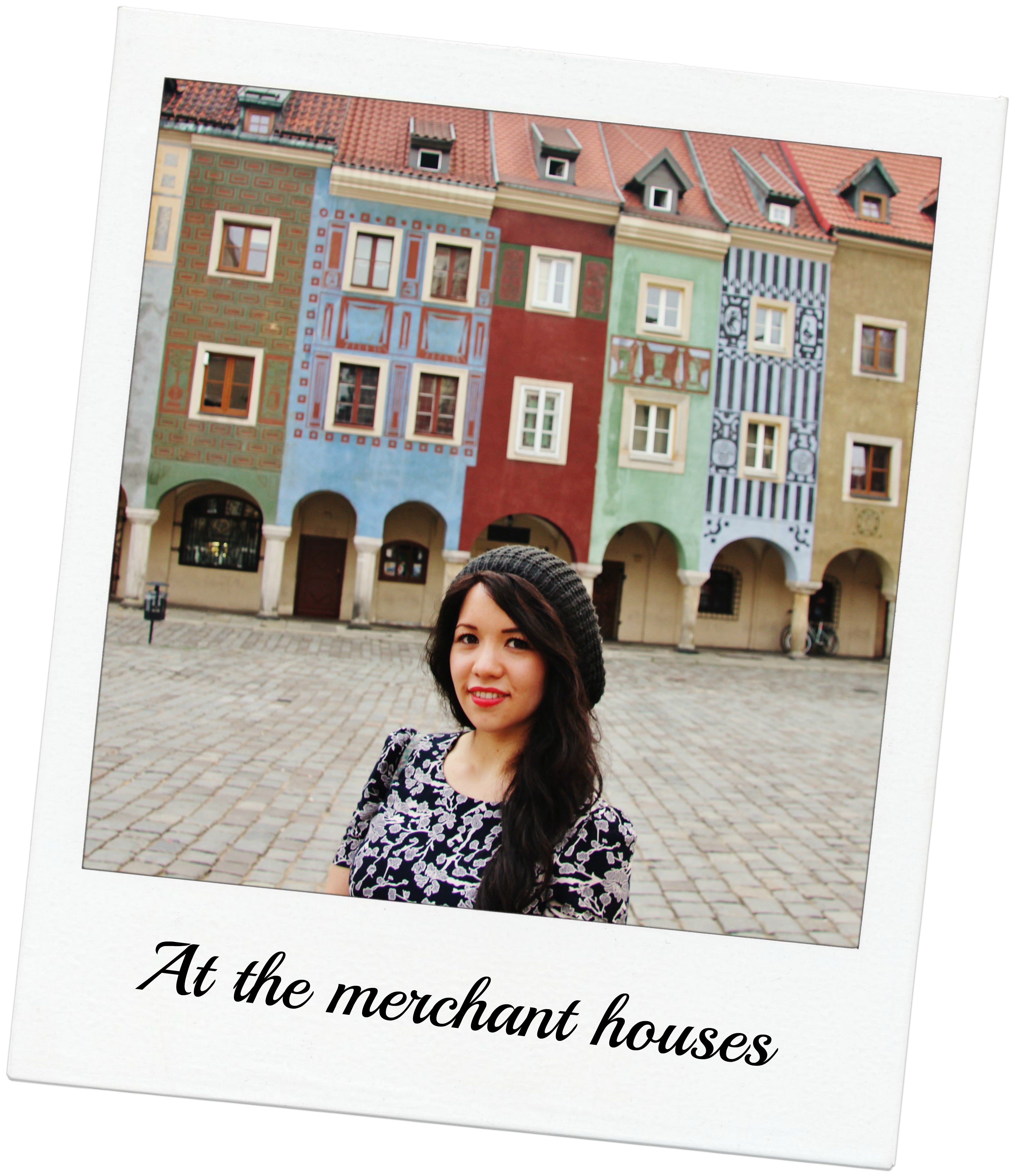 Merchant houses in old market, Poznan,