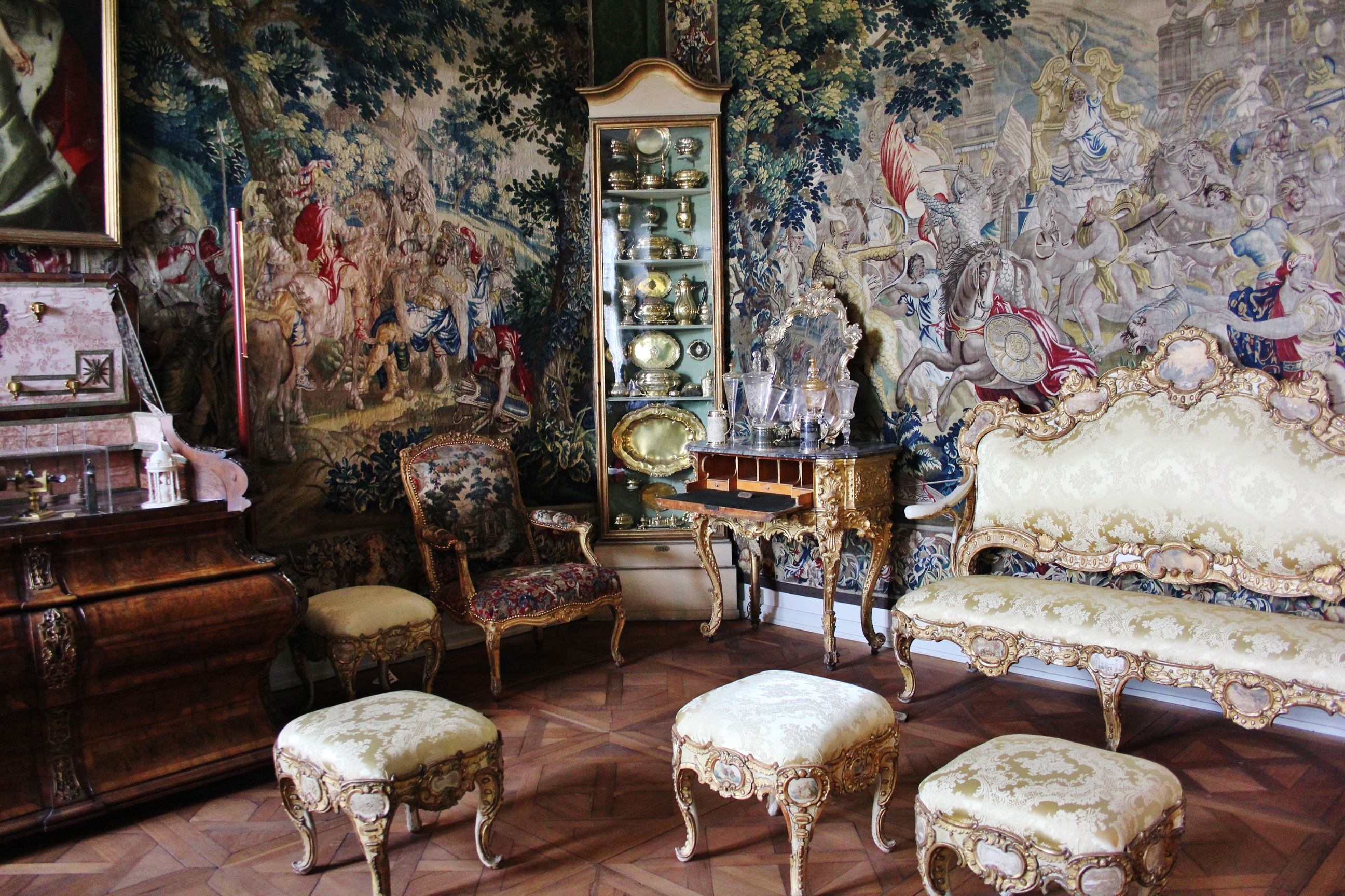 Interior of Rosenborg Castle 