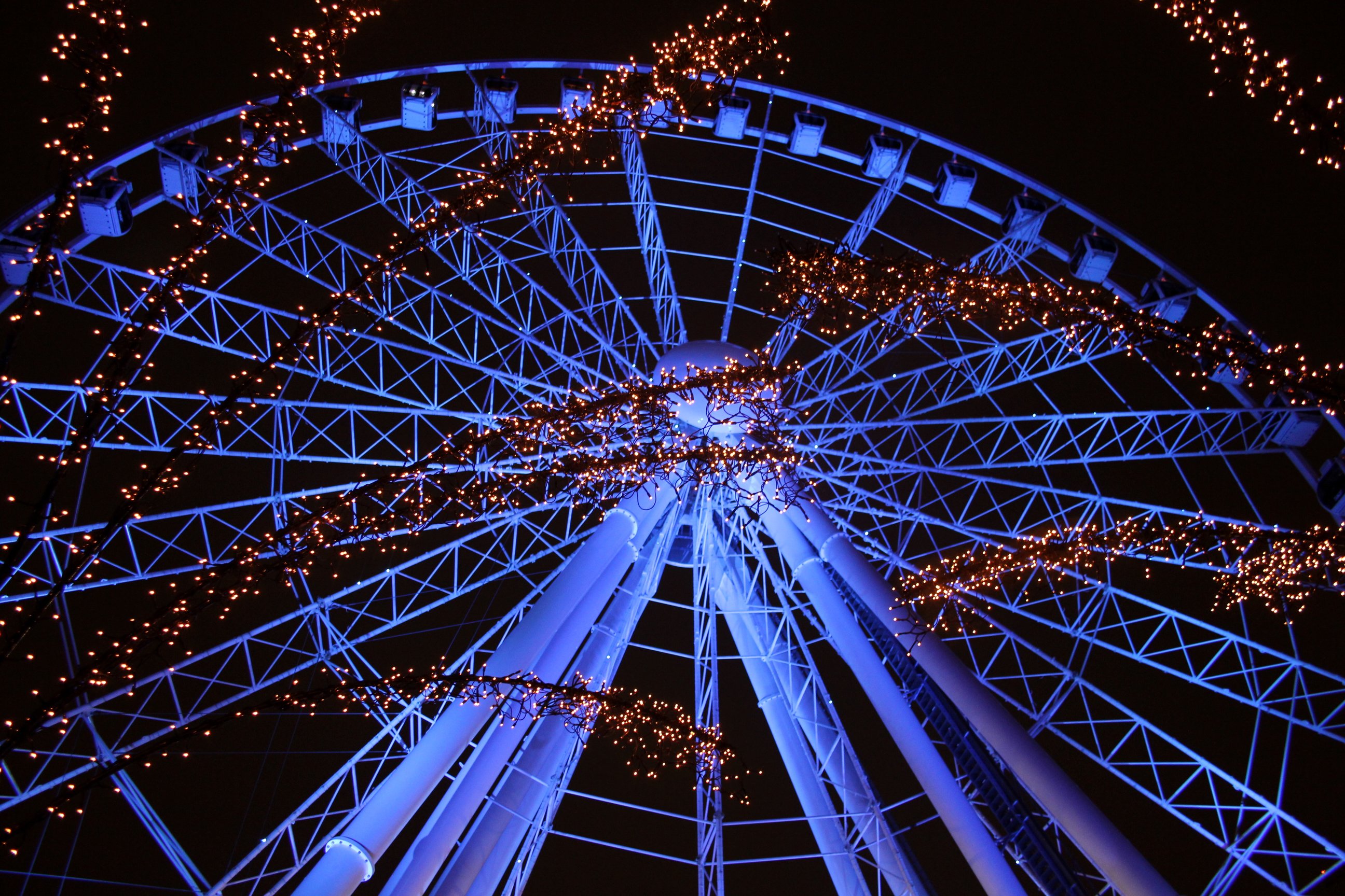 The Ferris Wheel in Liseberg Amusement Park