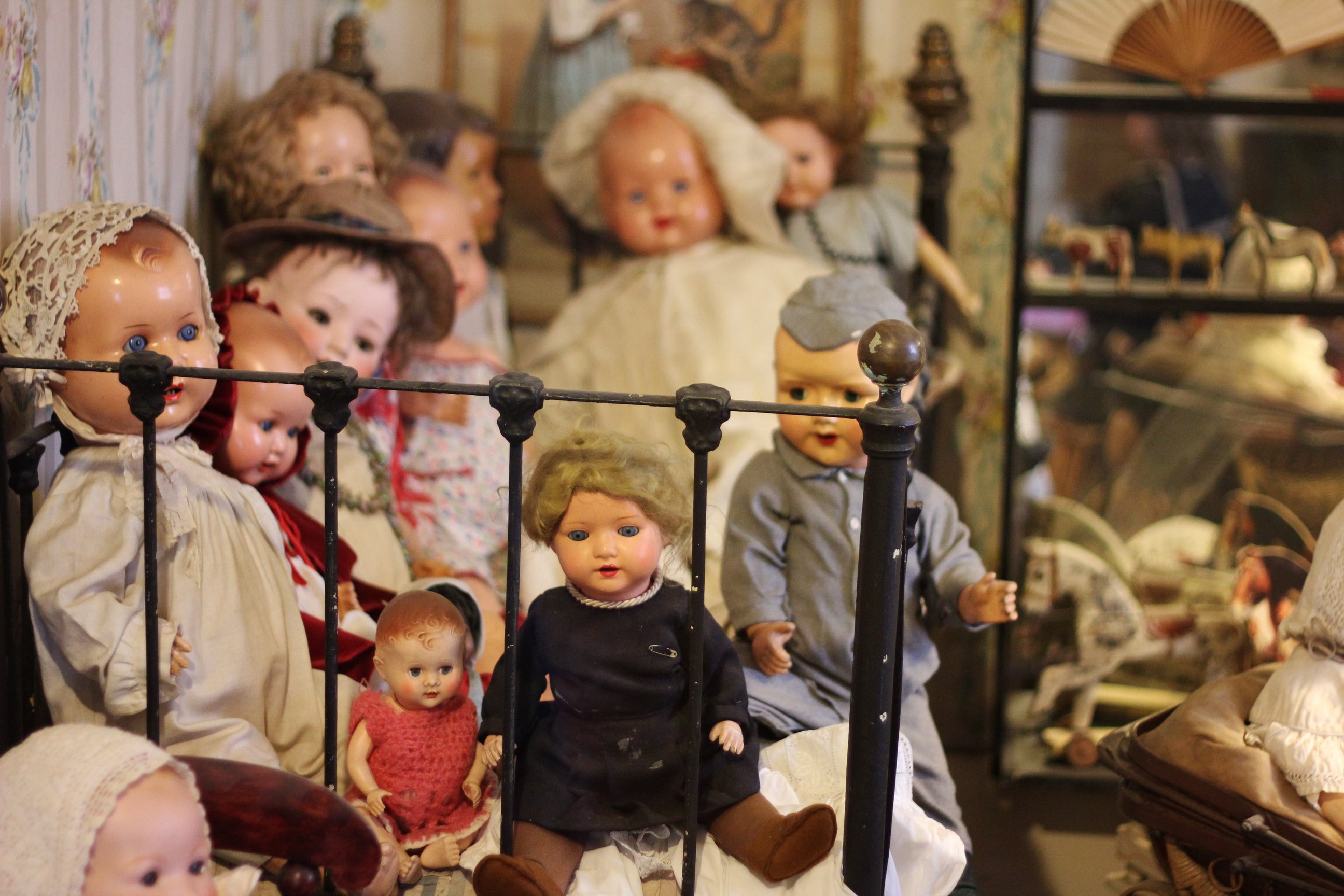 Creepy Dolls At Pollock S Toy Museum In