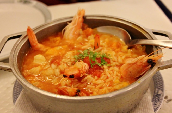 Seafood Risotto in Lisbon