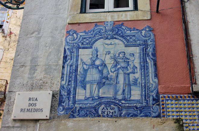 Tiles in Lisbon