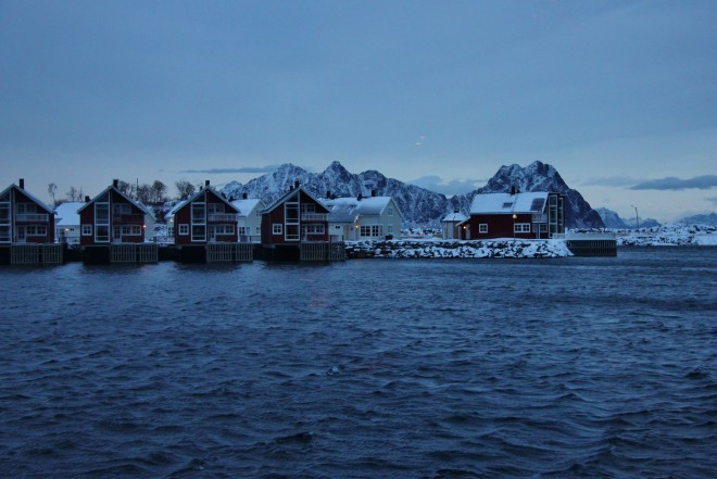 Polar nights in the Arctic Circle