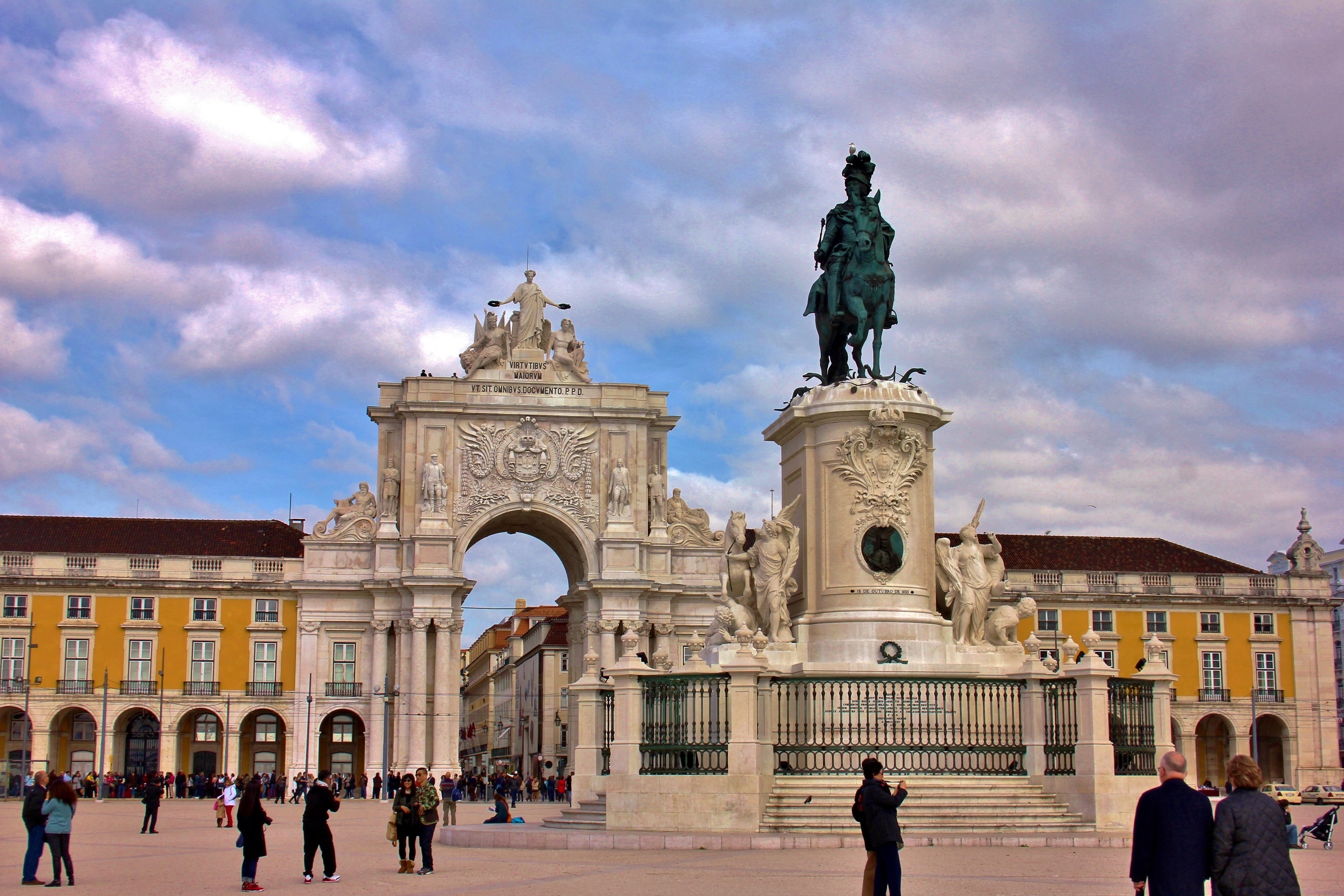 Main square Lisbon