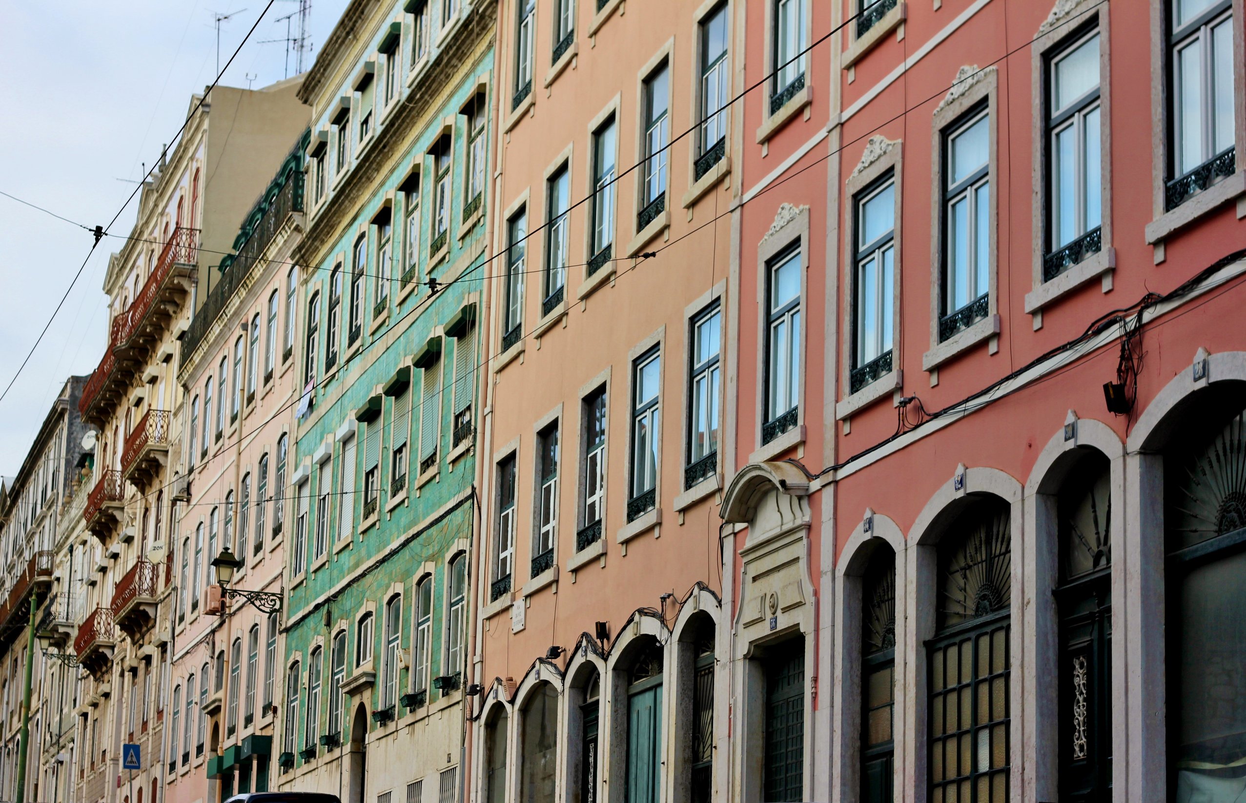 Brightly painted houses - 12 reasons to love Lisbon