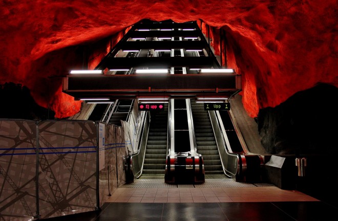 Solna Centrum Stockholm Metro