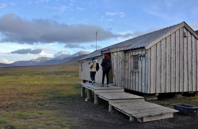 Spitsbergen, wooden building