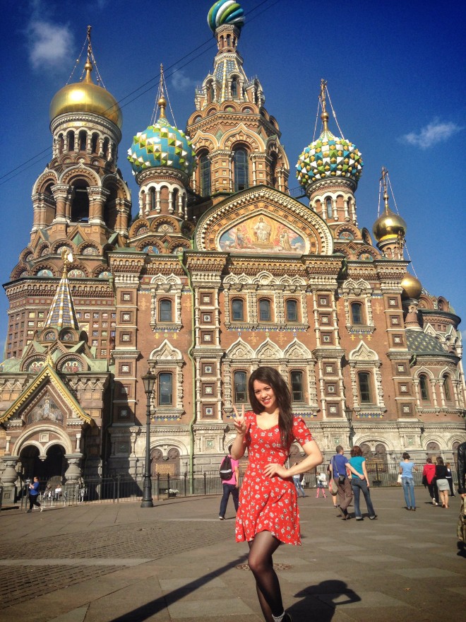 Church on Spilt Blood, Petersburg, Russia
