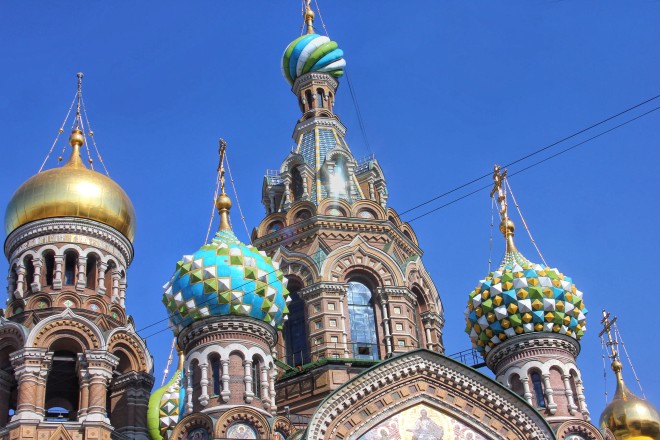 Spilled Blood Church in Saint Petersburg