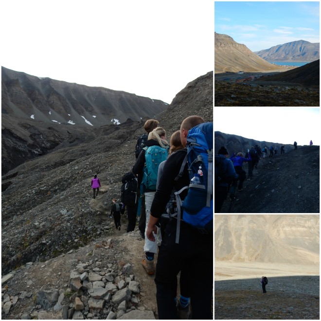 Svalbard hiking excursion