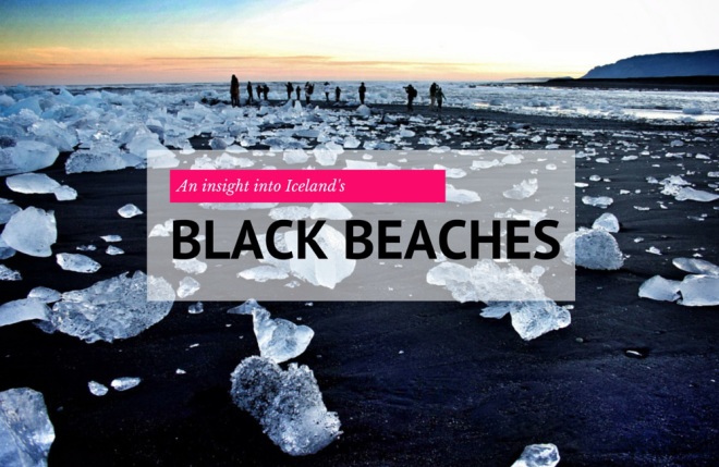 Black beaches Iceland, Jokulsarlon