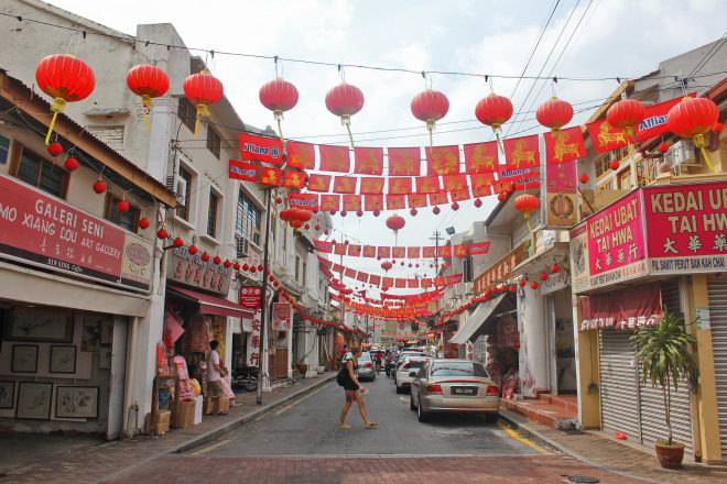 Malacca during Chinese New Year
