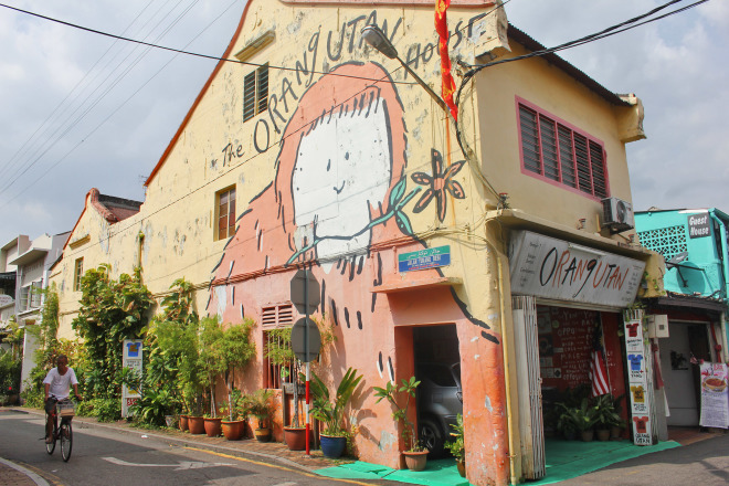 Orangutan Street art, Melaka