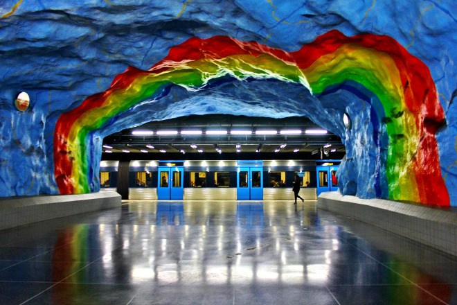 Stockholm Underground, Stadion Station