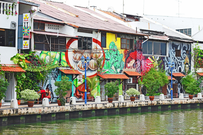 Street art in Malacca/ Melaka