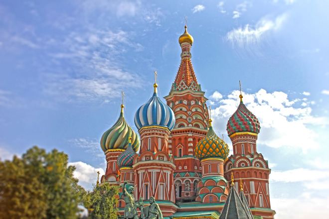 Saint Basil's Cathedral in Red Square