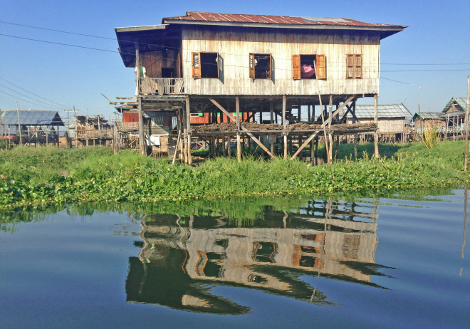 Floating Village, Inle Lake, Burma