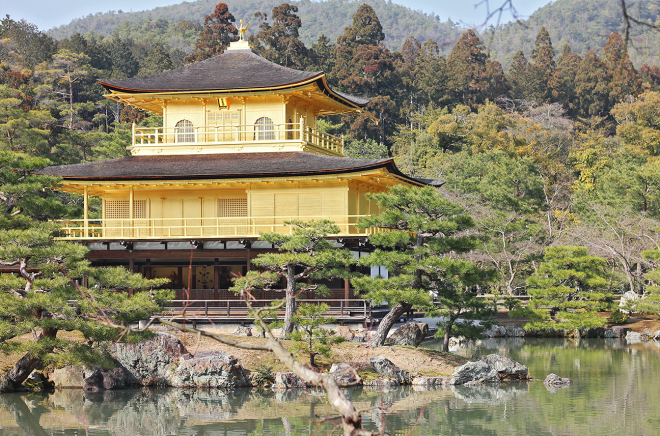 Golden temple, Kyoto