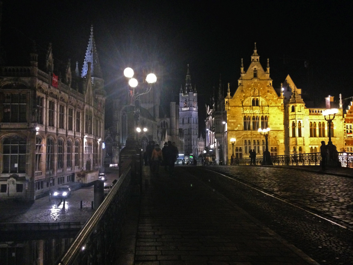Ghent at night - How to explore Ghent in 48 hours