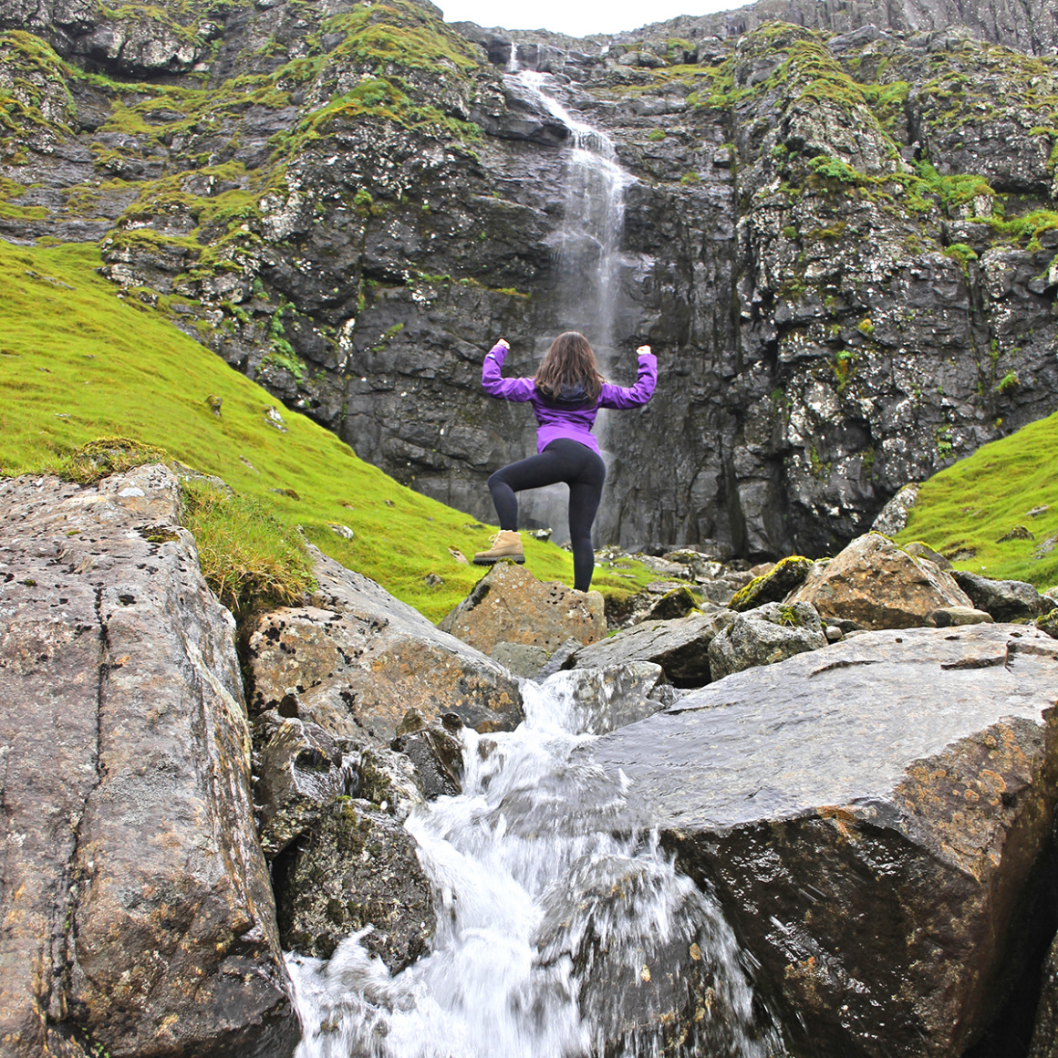Waterfall Faroe Islands
