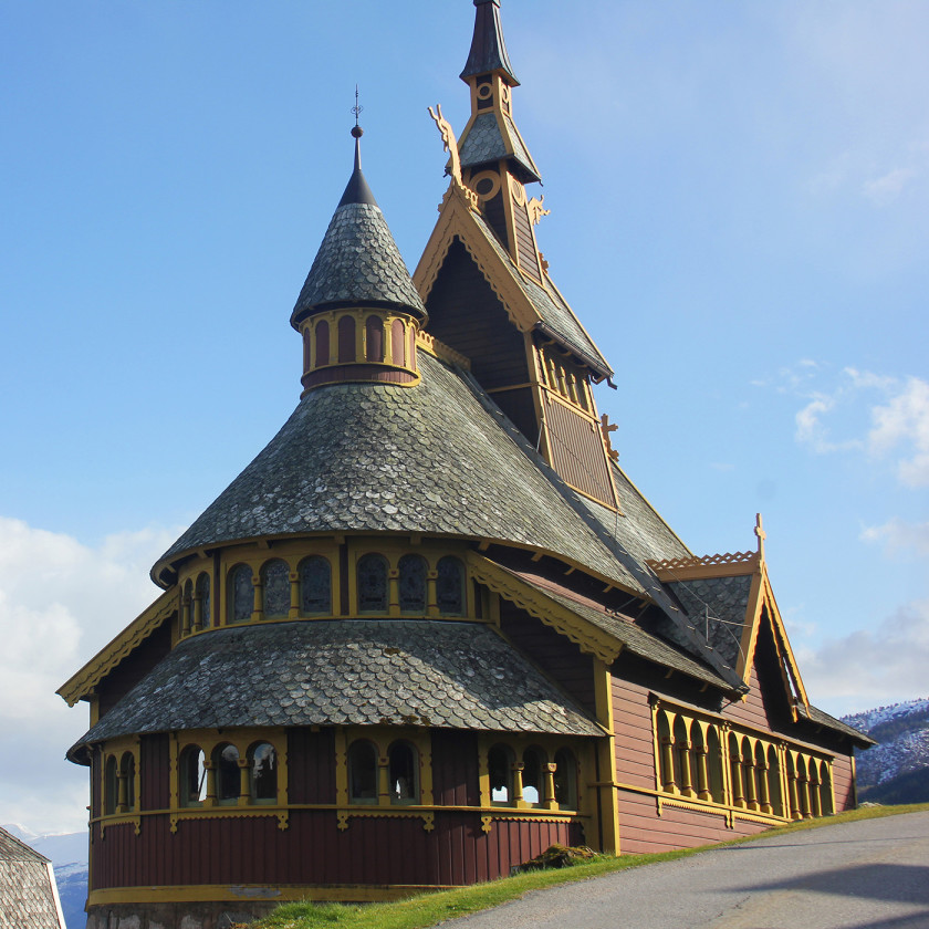 St Olafs Church in Balestrand