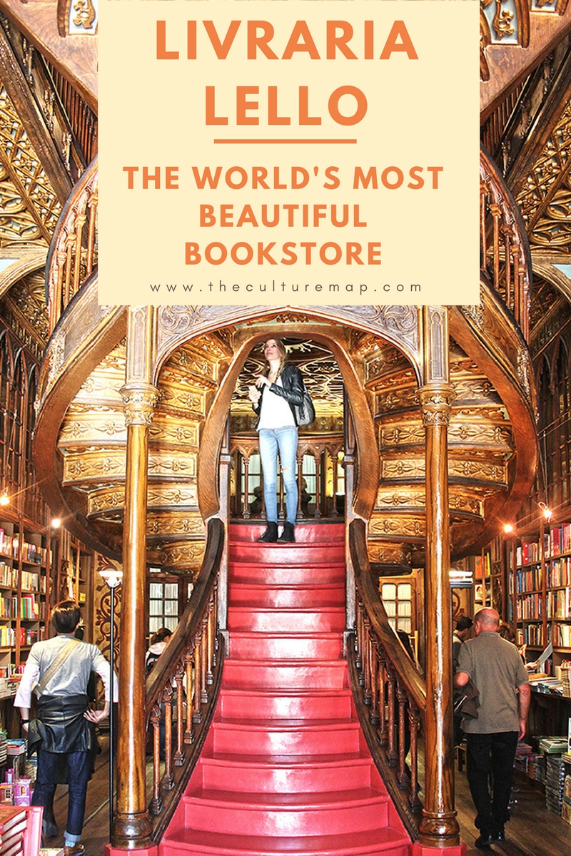Visit Livraria Lello in Porto, considered one of the world's most beautiful bookstores 