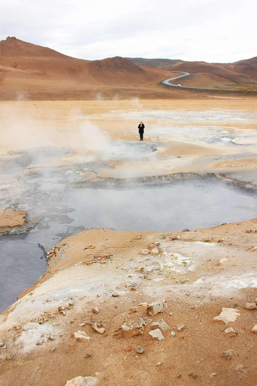 Hverir Geothermal Area in North Iceland