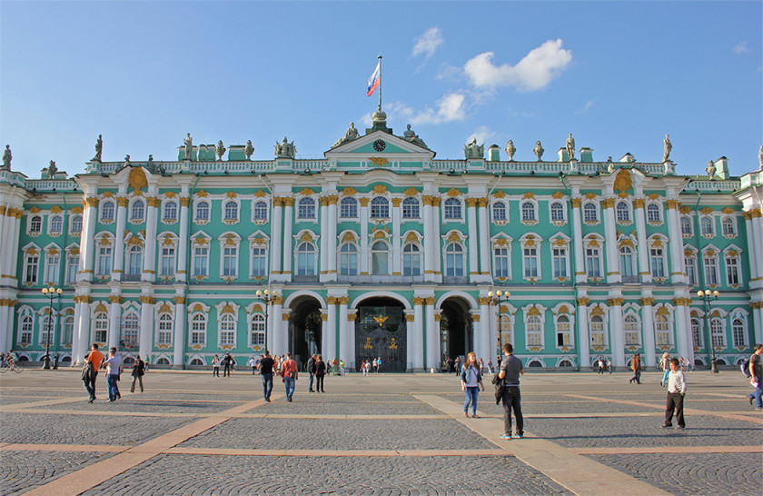 Hermitage Museum aka the Winter Palace in St Petersburg