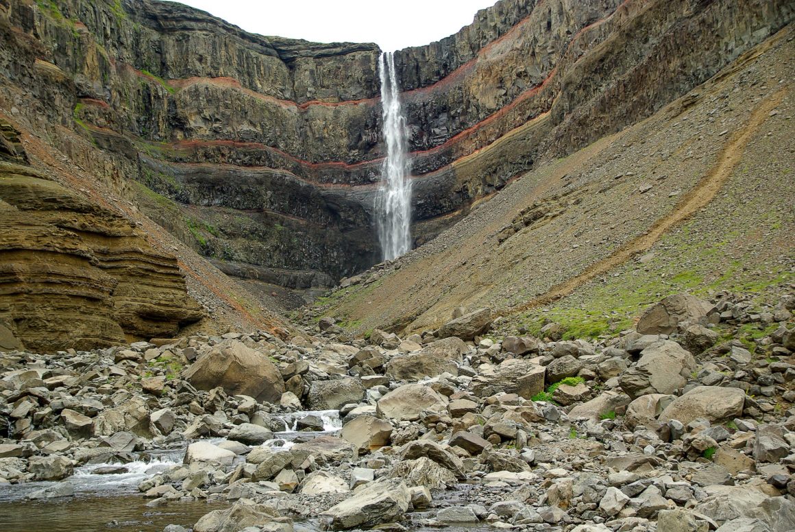 Hengifoss - Iceland's 3rd tallest waterfall - 2 week itinerary