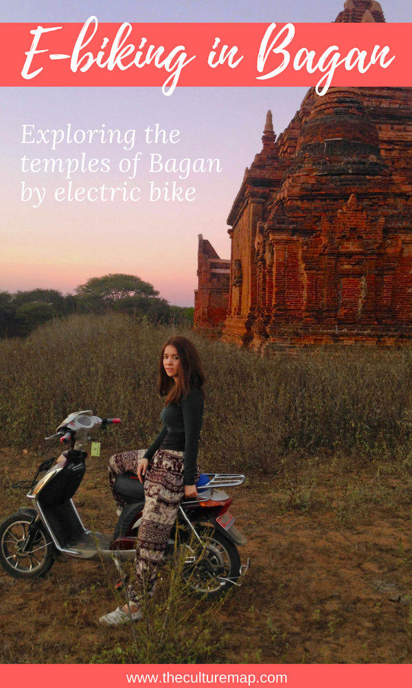 Exploring Bagan by electric bike