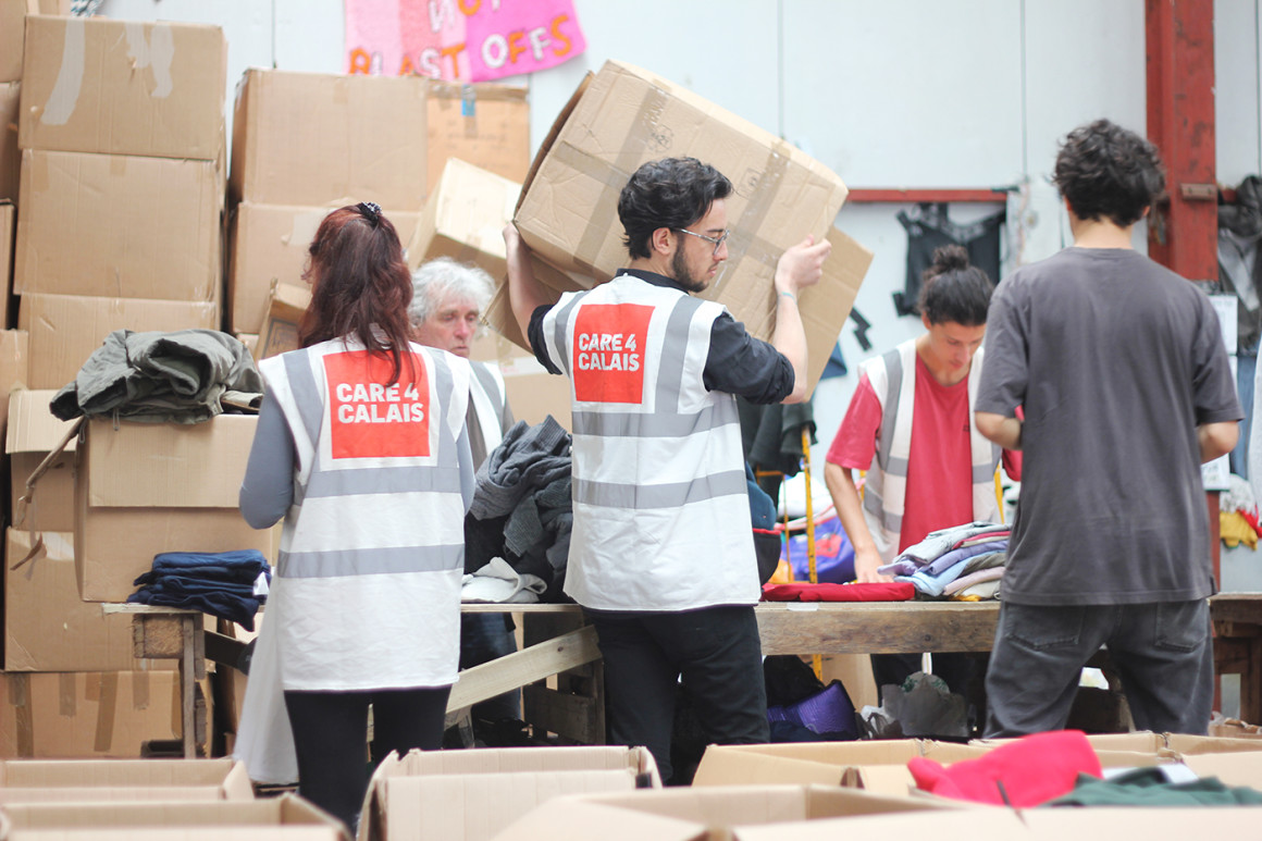 volunteering at Care4Calais during refugee crisis