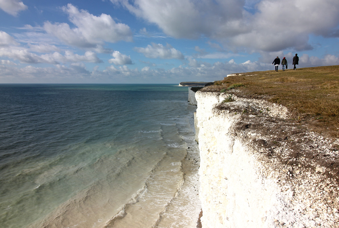 The White Cliffs of Beachy Head and the Seven Sisters.