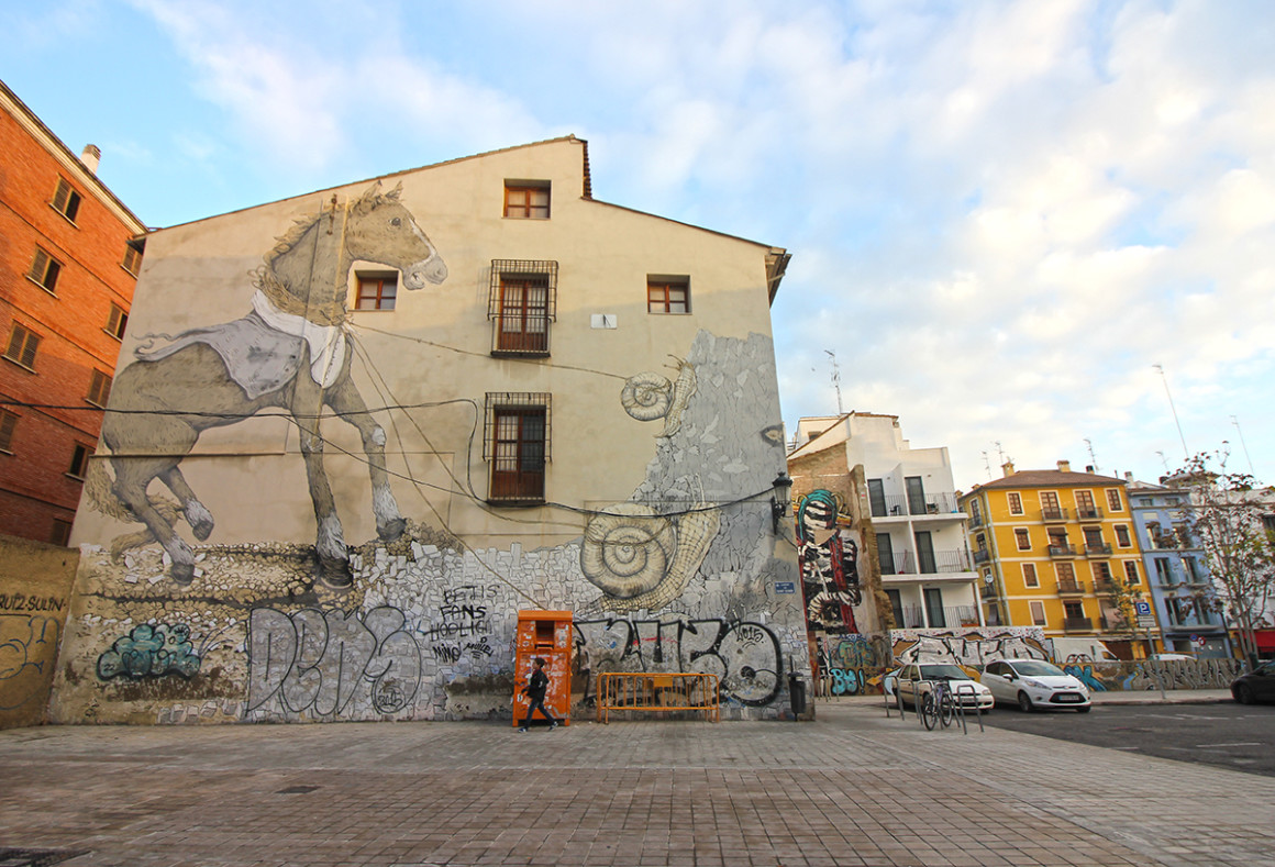 Street art in Valencia 