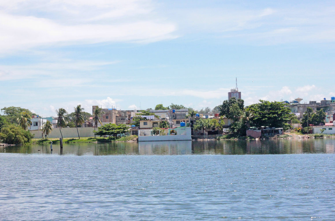The beautiful waterfront in Cienfuegos, Cuba