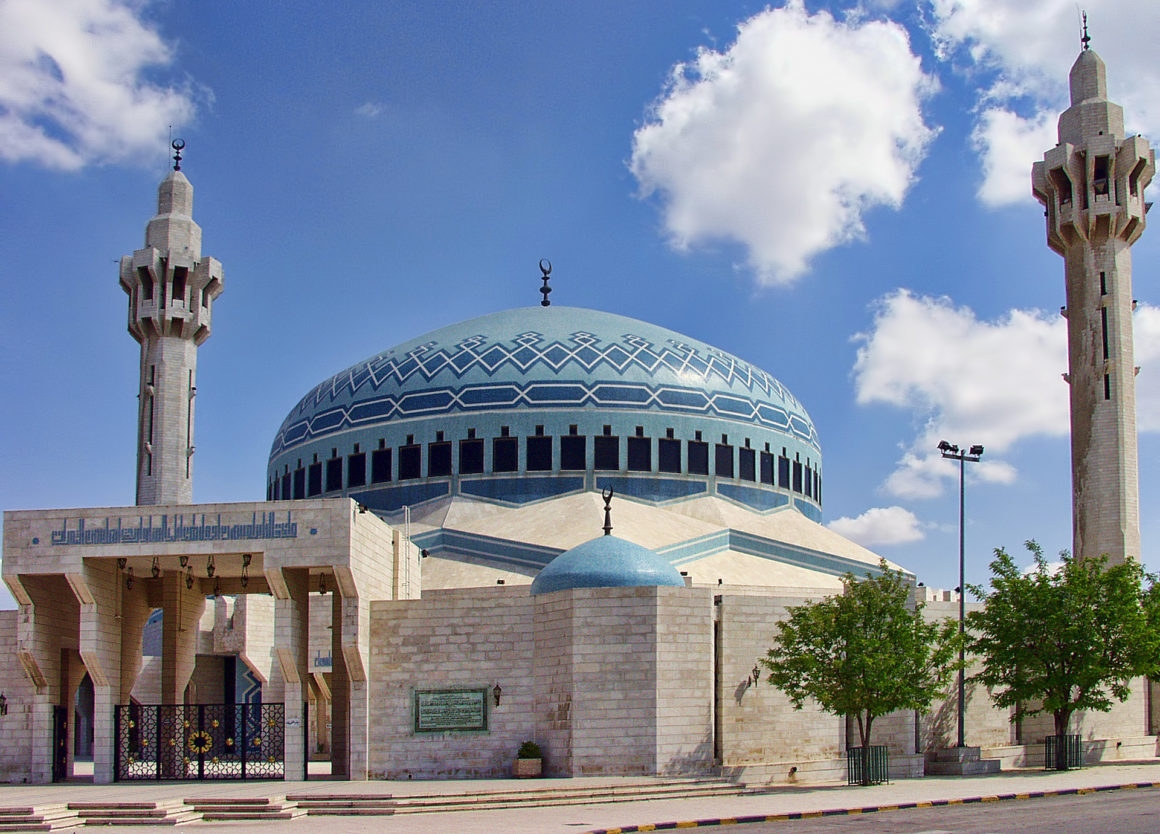 King Abdullah Mosque in Amman - One week in Jordan