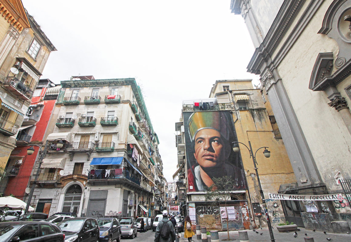 San Gennaro street art in Naples by Jorit Agoch - Things to see and do in Naples
