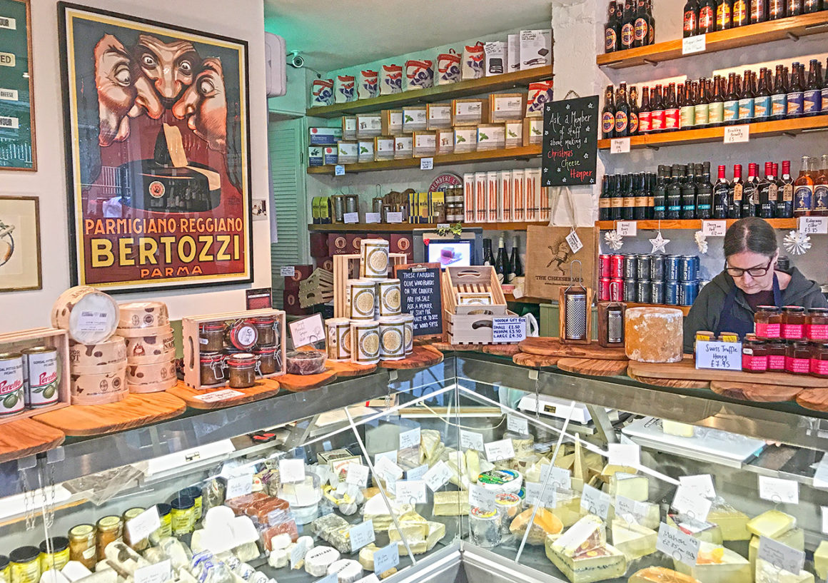 The Cheeseboard cheese shop in Greenwich, London