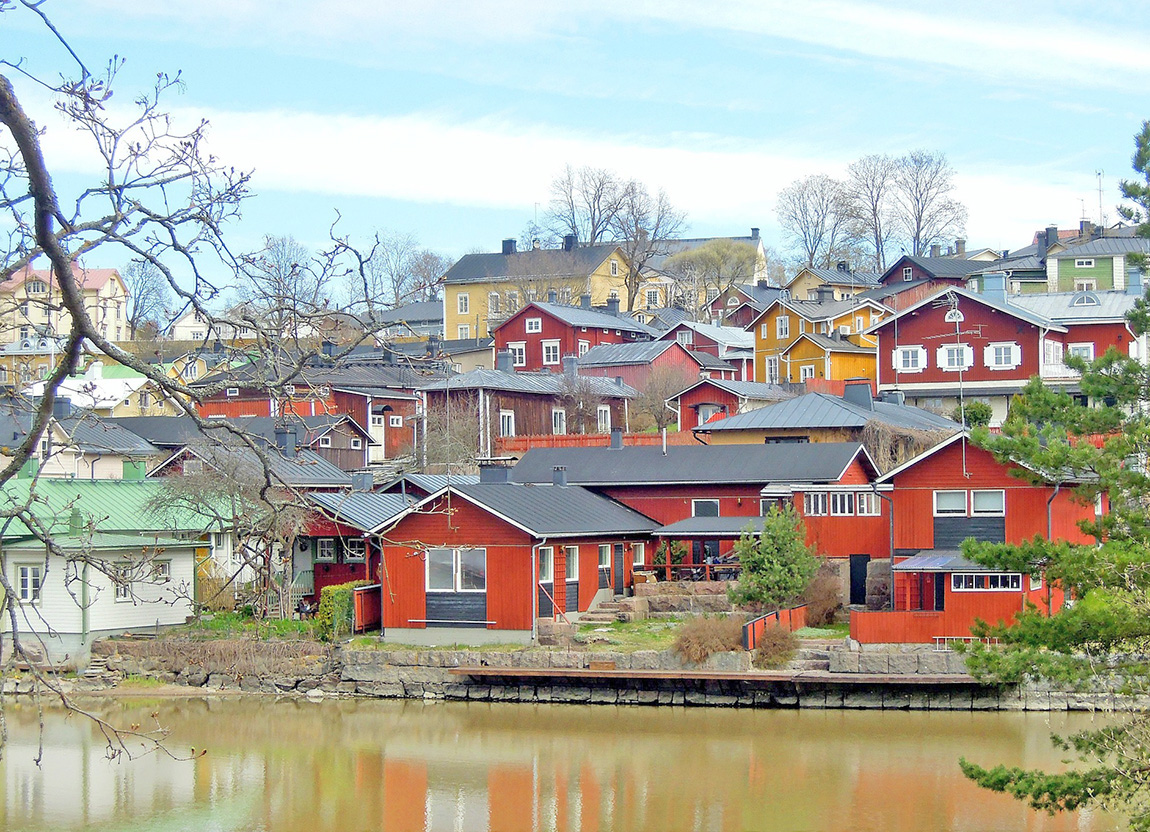 Porvoo in Finland - Most colourful towns and cities in Scandinavia
