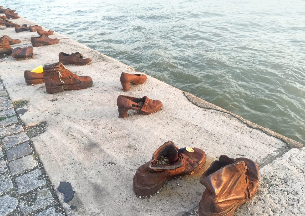 Shoes on the Danube Bank - War Memorial in Budapest